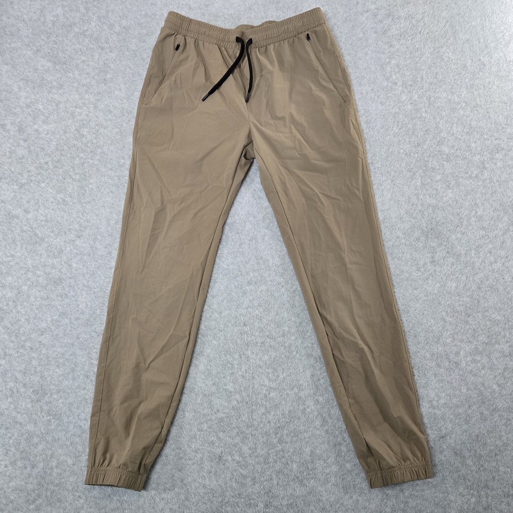 UNRL In-Flex‎ Jogger III Mens Size Small Tan Khaki Stretch Training Pants